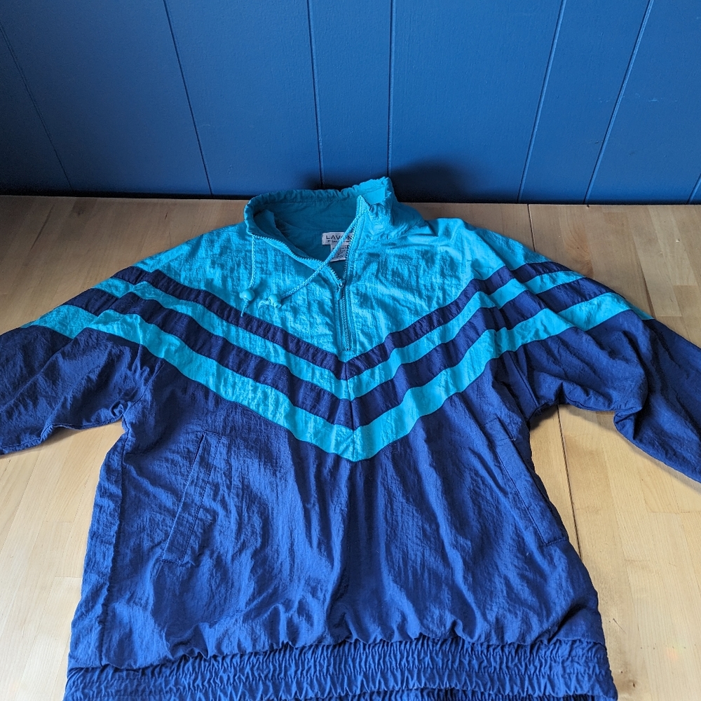 Vintage Half-zip LAVON Windbreaker
